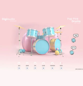 Pop Pink Drums - MusicN