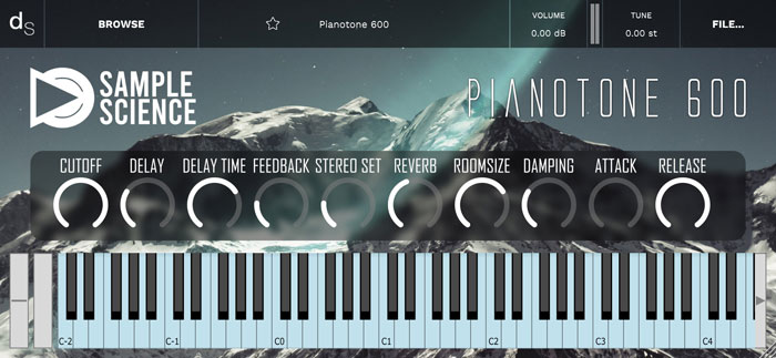 Pianotone 600 : Decent Sampler version
