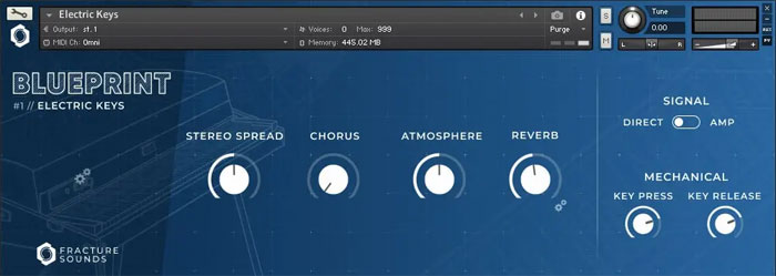Blueprint: Electric Keys