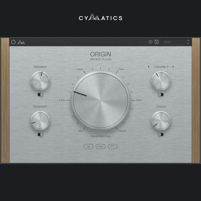 ORIGIN Vintage Plugin - CYMATICS : MusicN